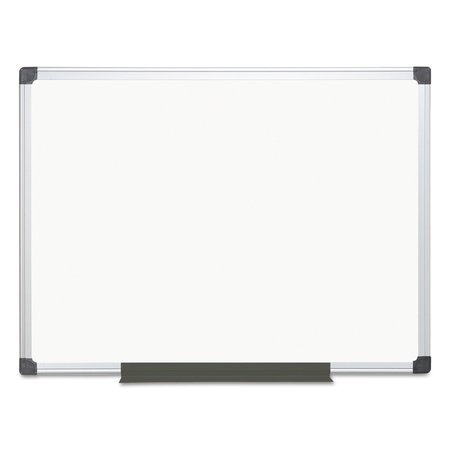 MASTERVISION Value Lacquered Steel Magnetic Dry Erase Board, 36 x 48, White, Aluminum Frame MA0507170